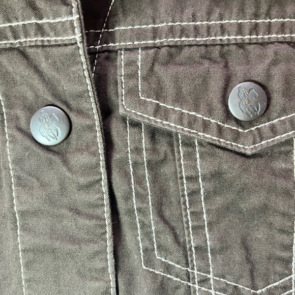 Outback Trading Co LTD Women’s Brown Vest With Snaps And Flower Liner Size S - Picture 6 of 8